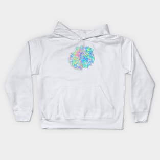 Holographic Fireball Kids Hoodie